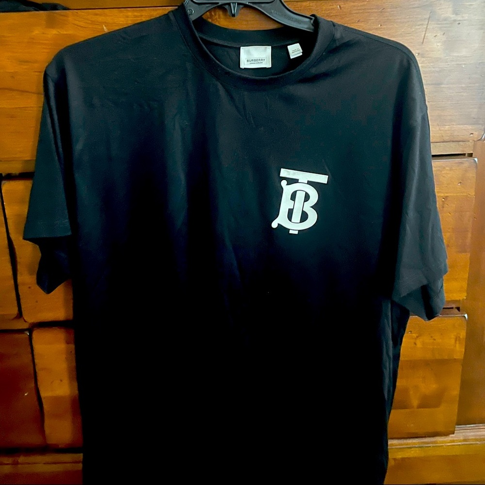 Burberry “Thomas Burberry” big logo t-shirt black
